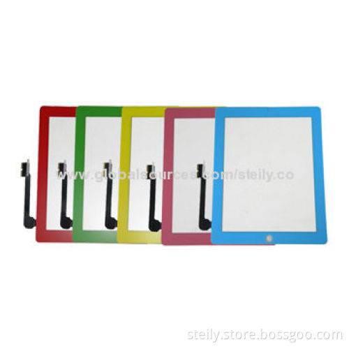 Colorful Touchscreen Digitizer for iPad 3 Replacement, High Quality and Brand New in Stock